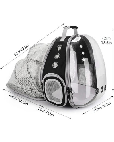 Cat bubble backpack - expandable version